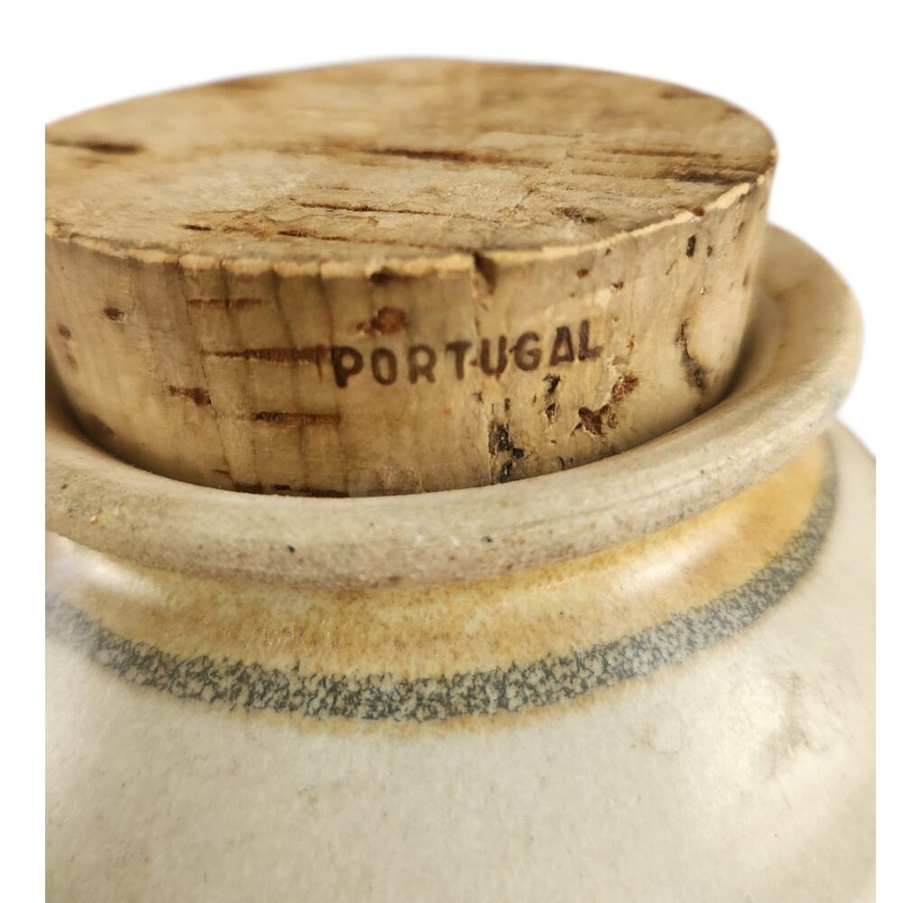 RARE Vtg Dr. Brophy's Word Jar '81 AFTERNOON DELIGHTS Ceramic Cork Clay Beige - Picture 9 of 15